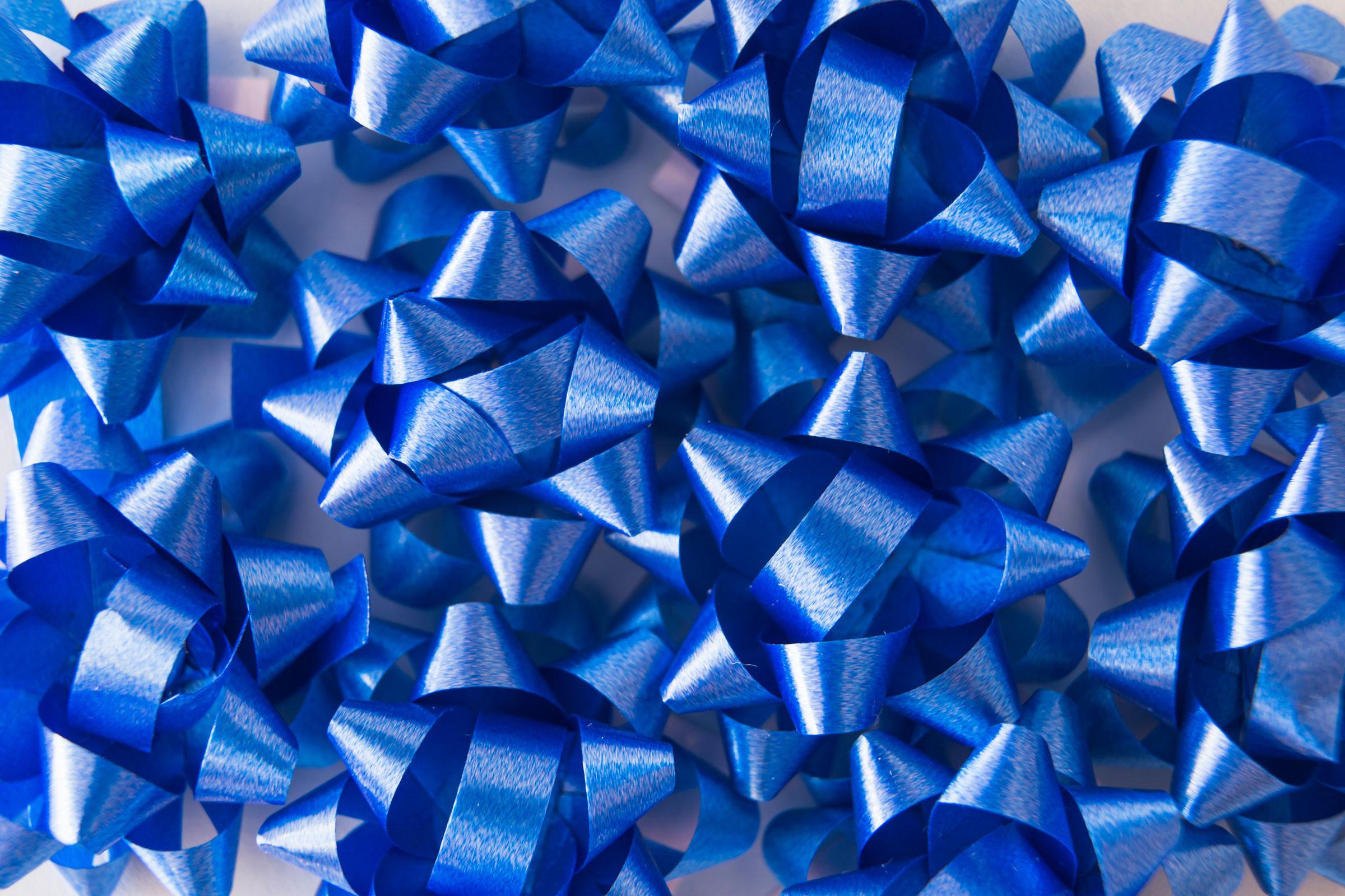 Sapphire Blue Gift Ribbons 