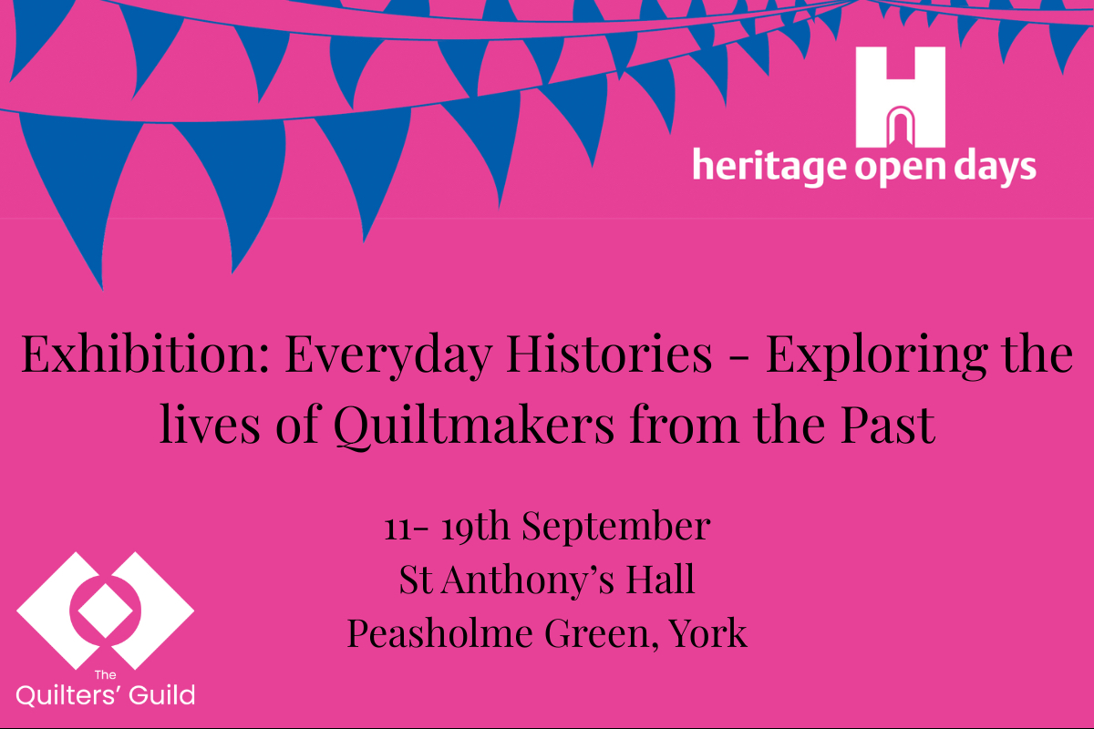 Historic quilts from The Quilters' Guild Collection on display in York