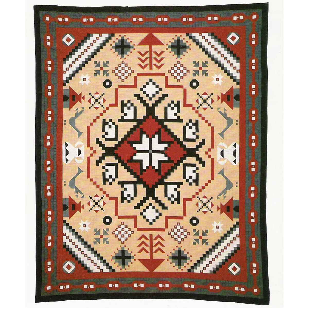Full image of the original Arabian Nights quilt