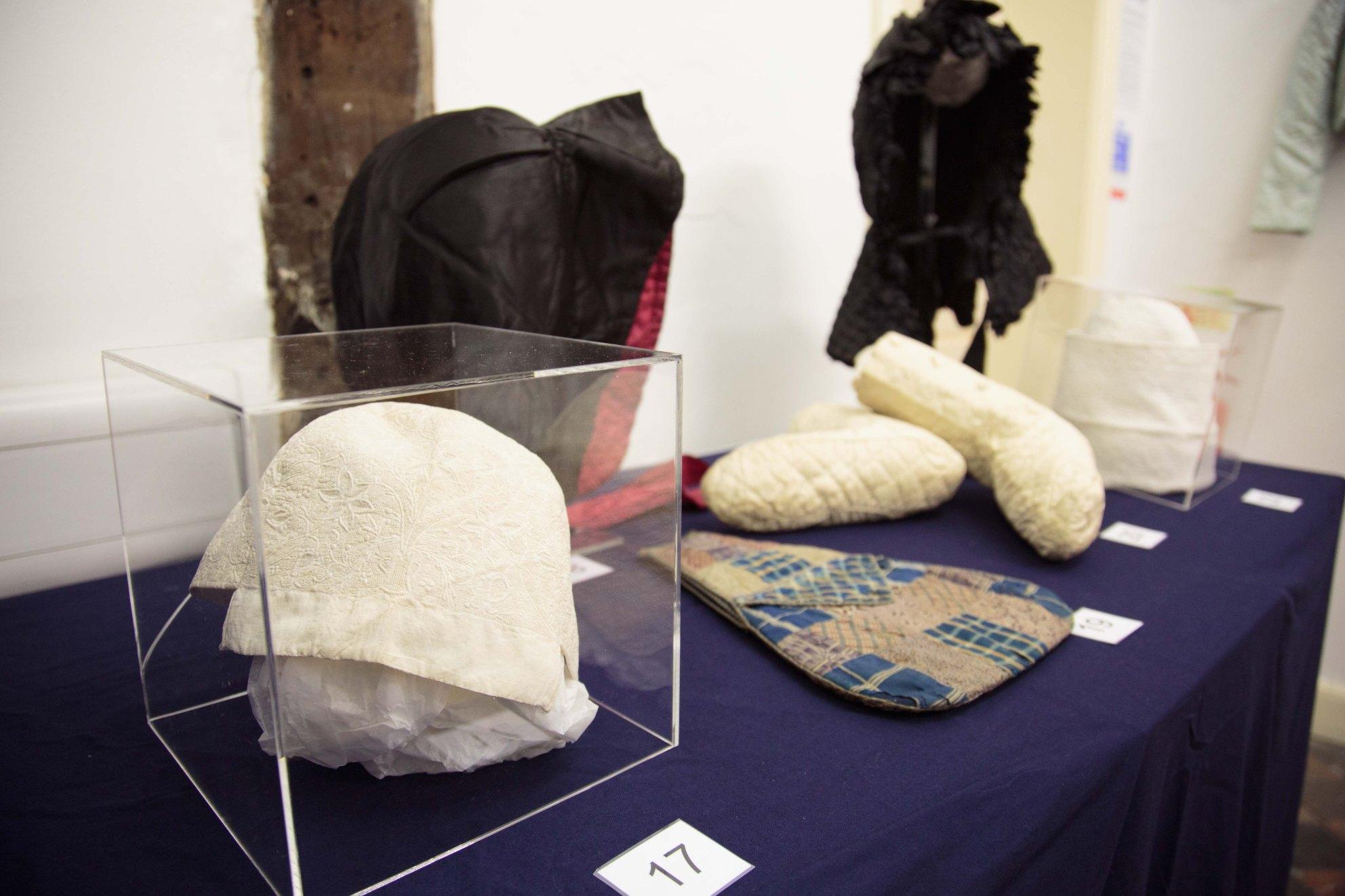 Display of quilted accessories