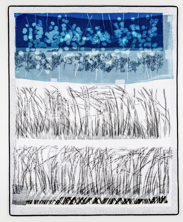 A Honesty Skyline by Pauline Burbidge