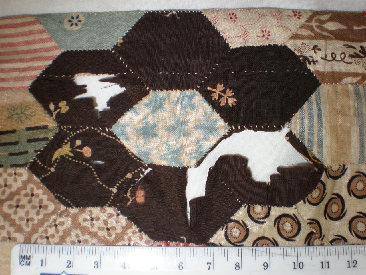 The Mary Prince Coverlet before conservation