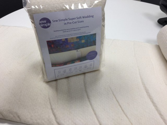 Pack of 'Sew Simple Super Soft Wadding in Pre-Cut Sizes'