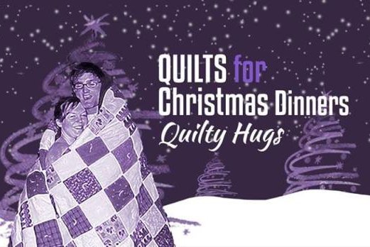 Quilts for Christmas Dinners. Quilty Hugs