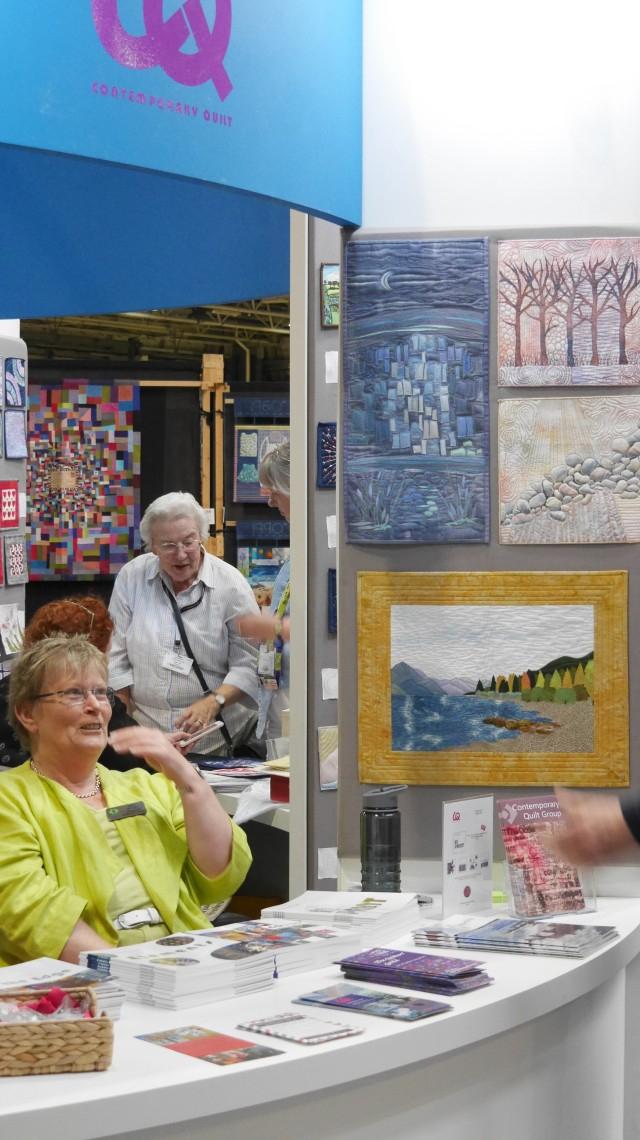 Contemporary Textiles (was Contemporary Quilt) group exhibition stand