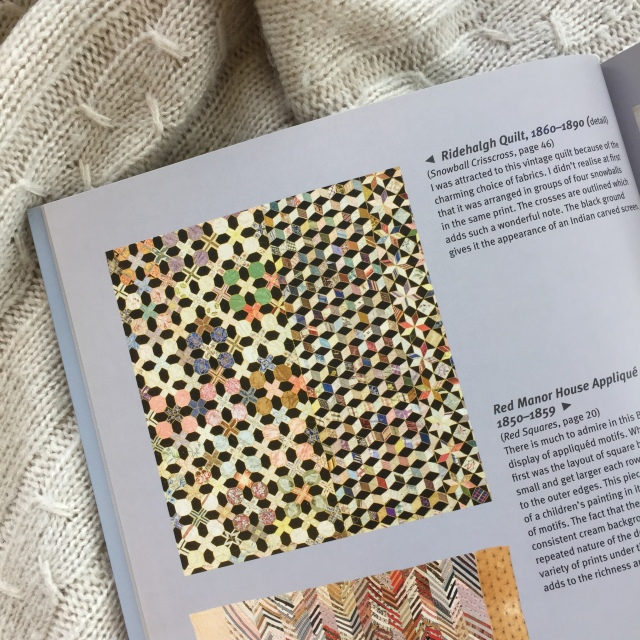 Image of a quilt in the book