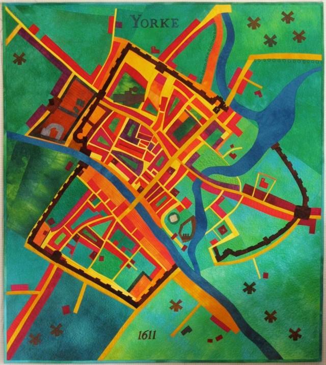 Yorke 1611, Alicia Merrett, 2012, in the collection of The Quilters? Guild.