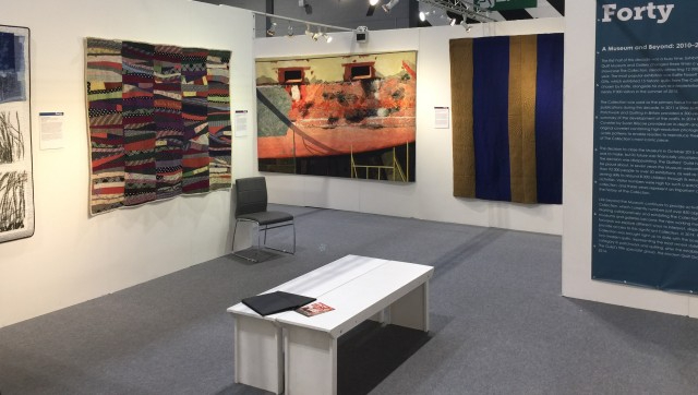 ?40: Four Decades of The Quilters? Guild Collection? exhibition at The Festival of Quilts 2019.