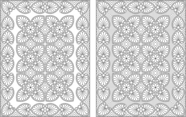 Cot design quilt