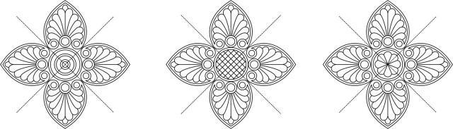 flower motif quilt
