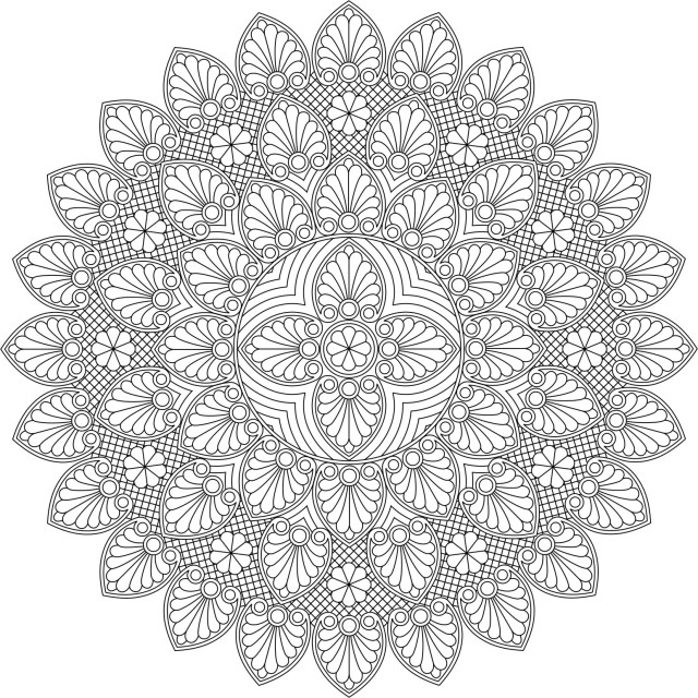 Lovely quilt motif