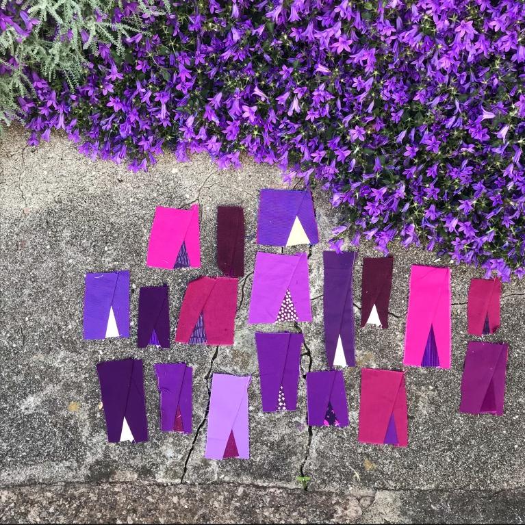 The triangle is one of the most ubiquitous forms in patchwork.