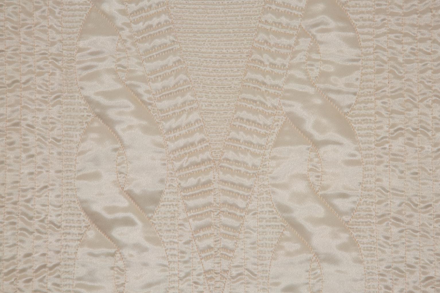 Beige quilt