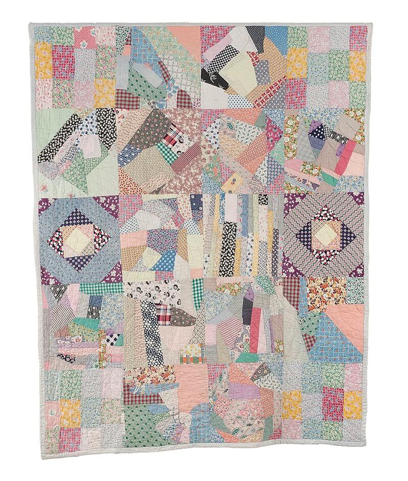 1940s Canadian Red Cross Quilt