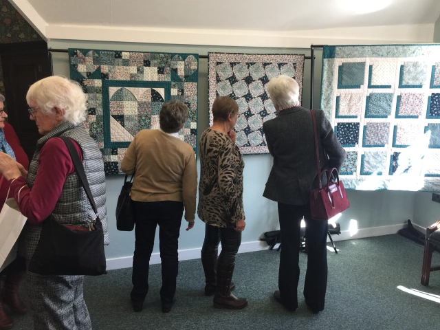 Region 11 member quilts on display