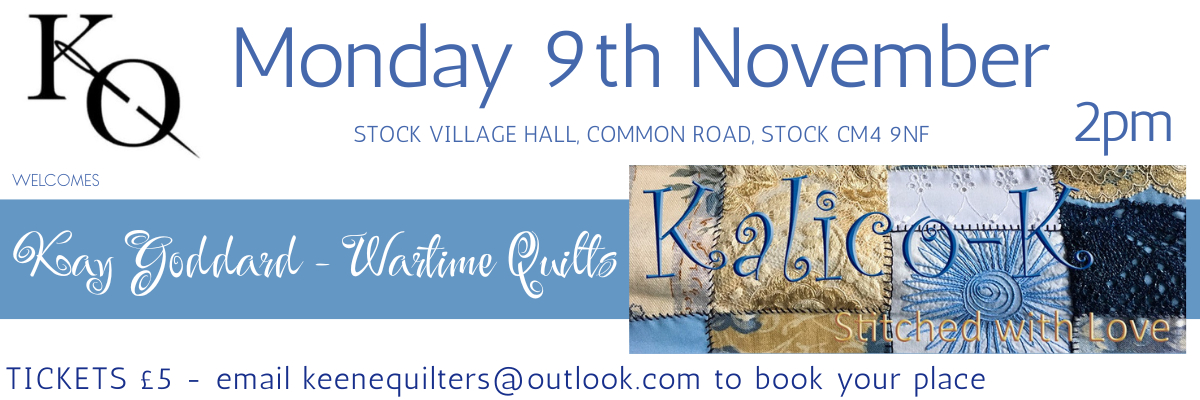 Keene Quilters - Speaker Event with Kay Goddard