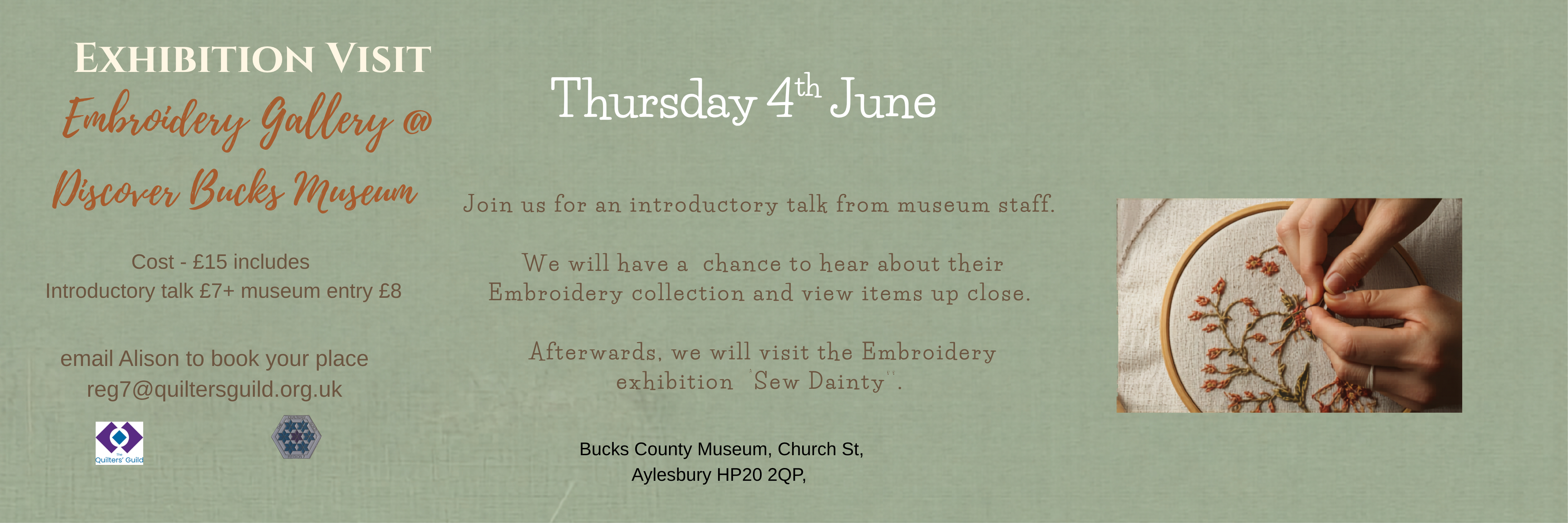Exhibition Visit to Discover Bucks Museum