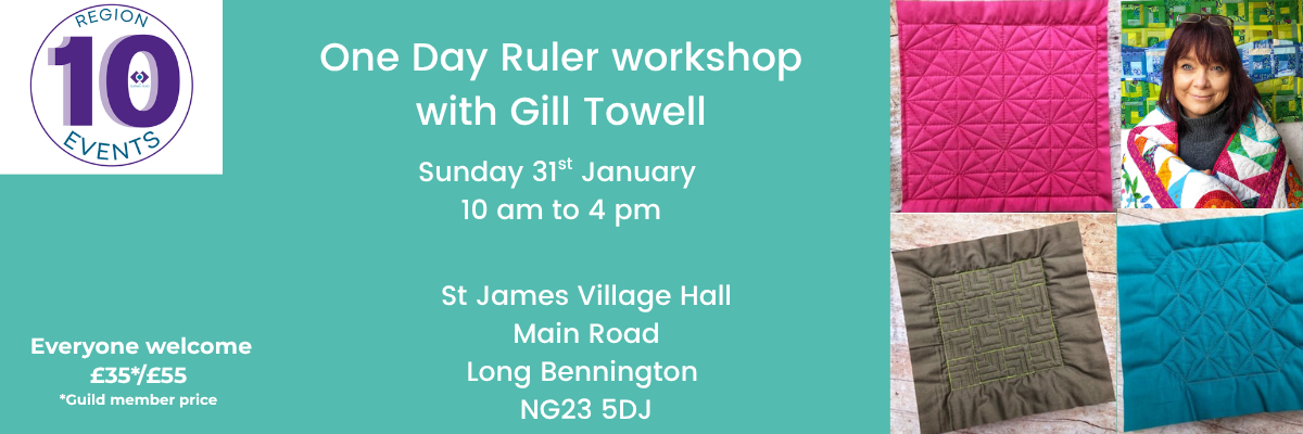  Ruler workshop with Gill Towell 