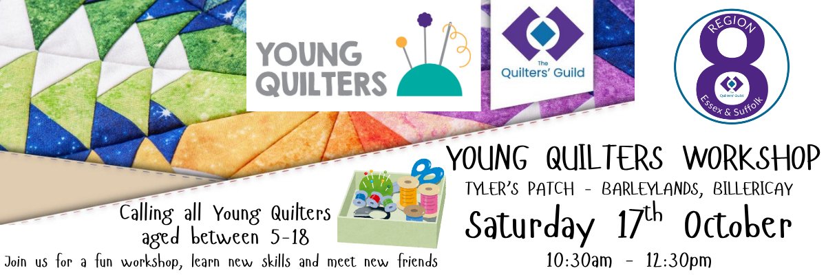 Region 8 Young Quilters Workshop - 17th October 2026
