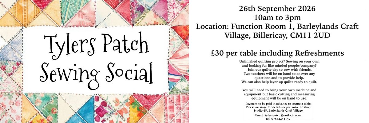 Tyler's Patch Sewing Social