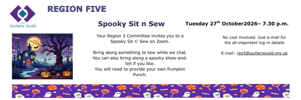 Spooky Sit n Sew 2026