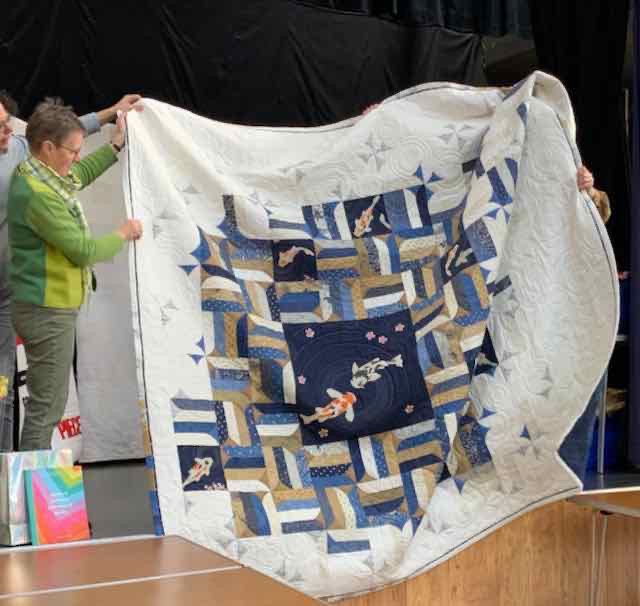 Koi carp quilt Regional Day Feb 2022