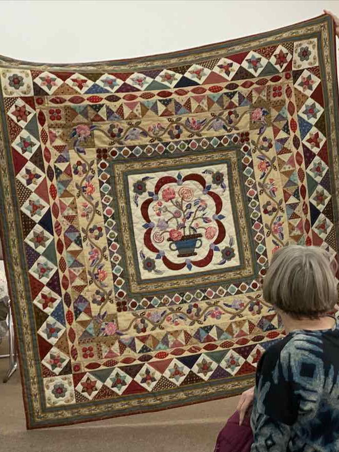 Vivien Finch Mount Mellick frame quilt