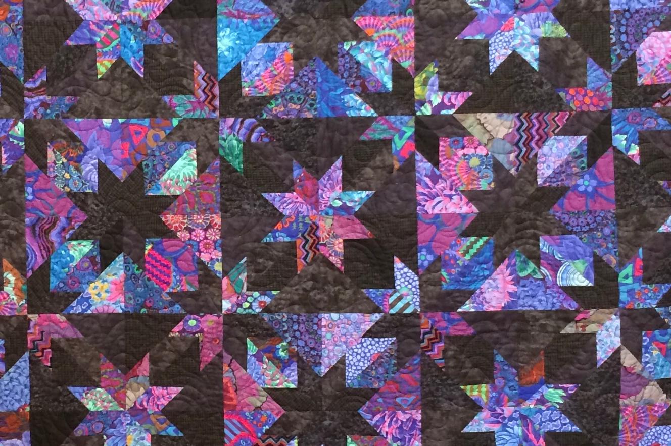 Confetti Stars made by Sheila Curtis