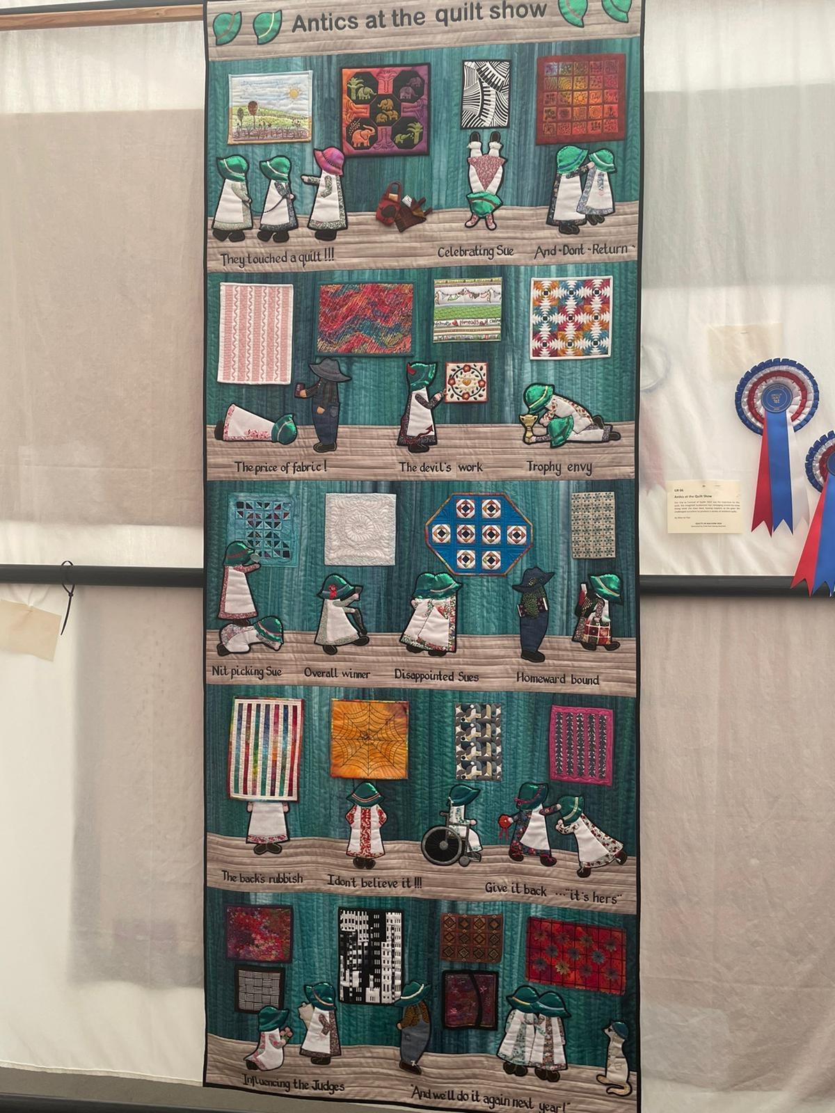 Antics at the Quilt Show