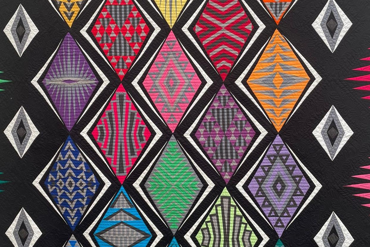 quilt, mum's Jewel box, quilts, malvern