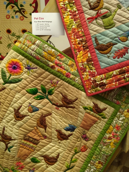 A selection of quilts