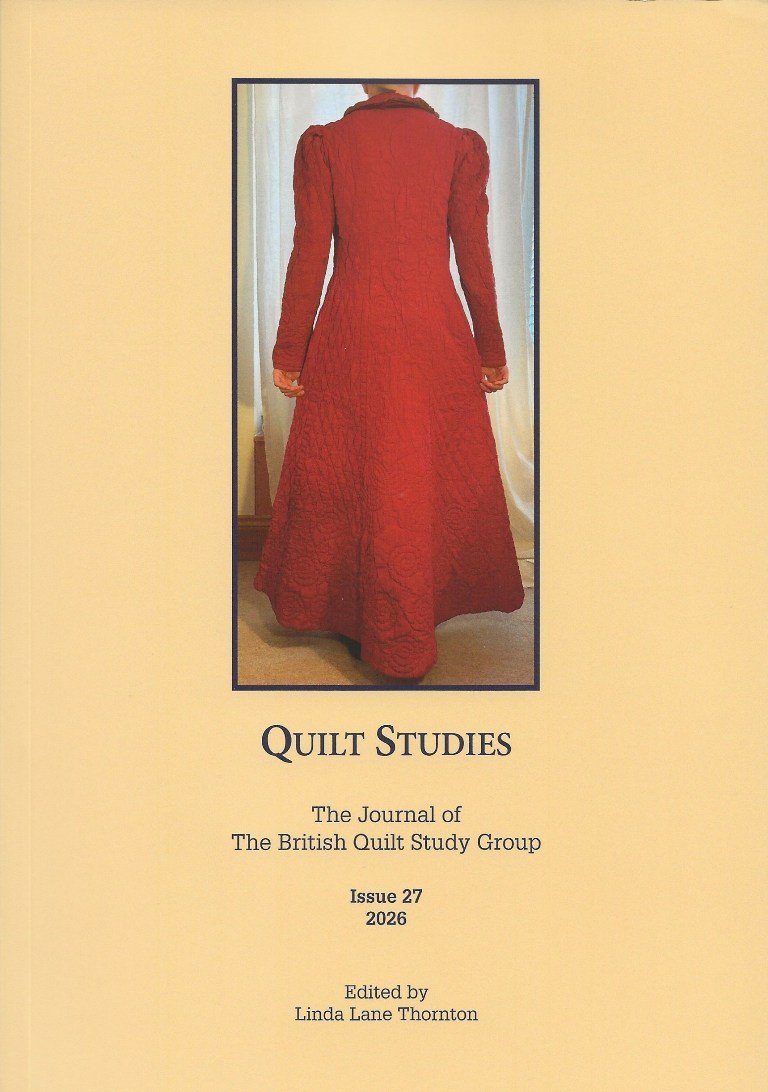 Booklet with picture of red quilted dressing gown