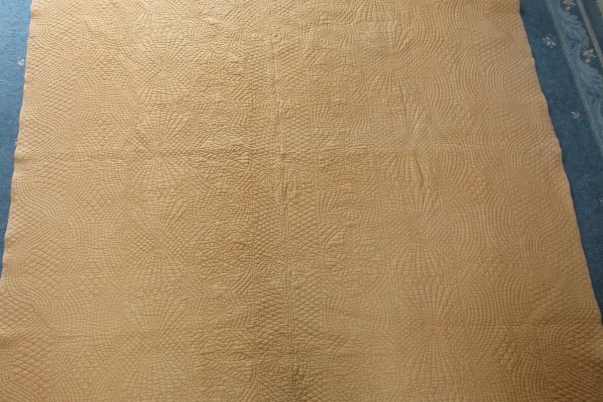 Yellow quilt