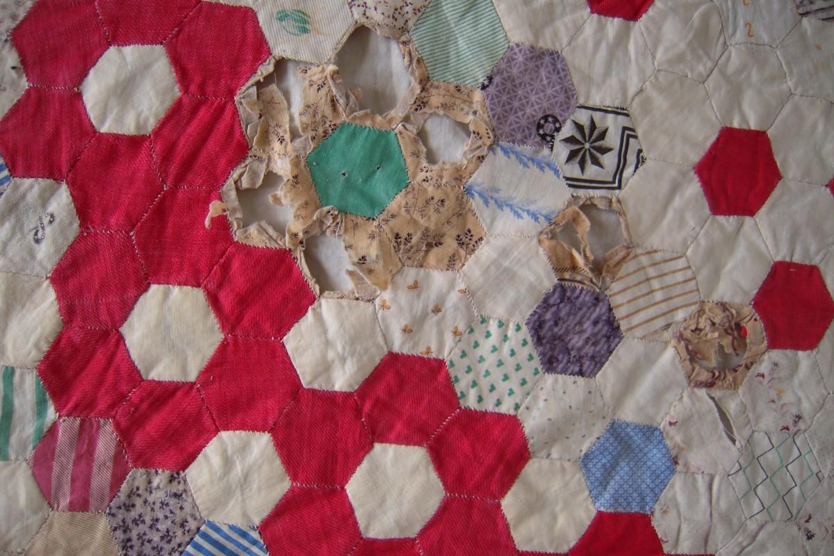 Rosette rings and fabrics