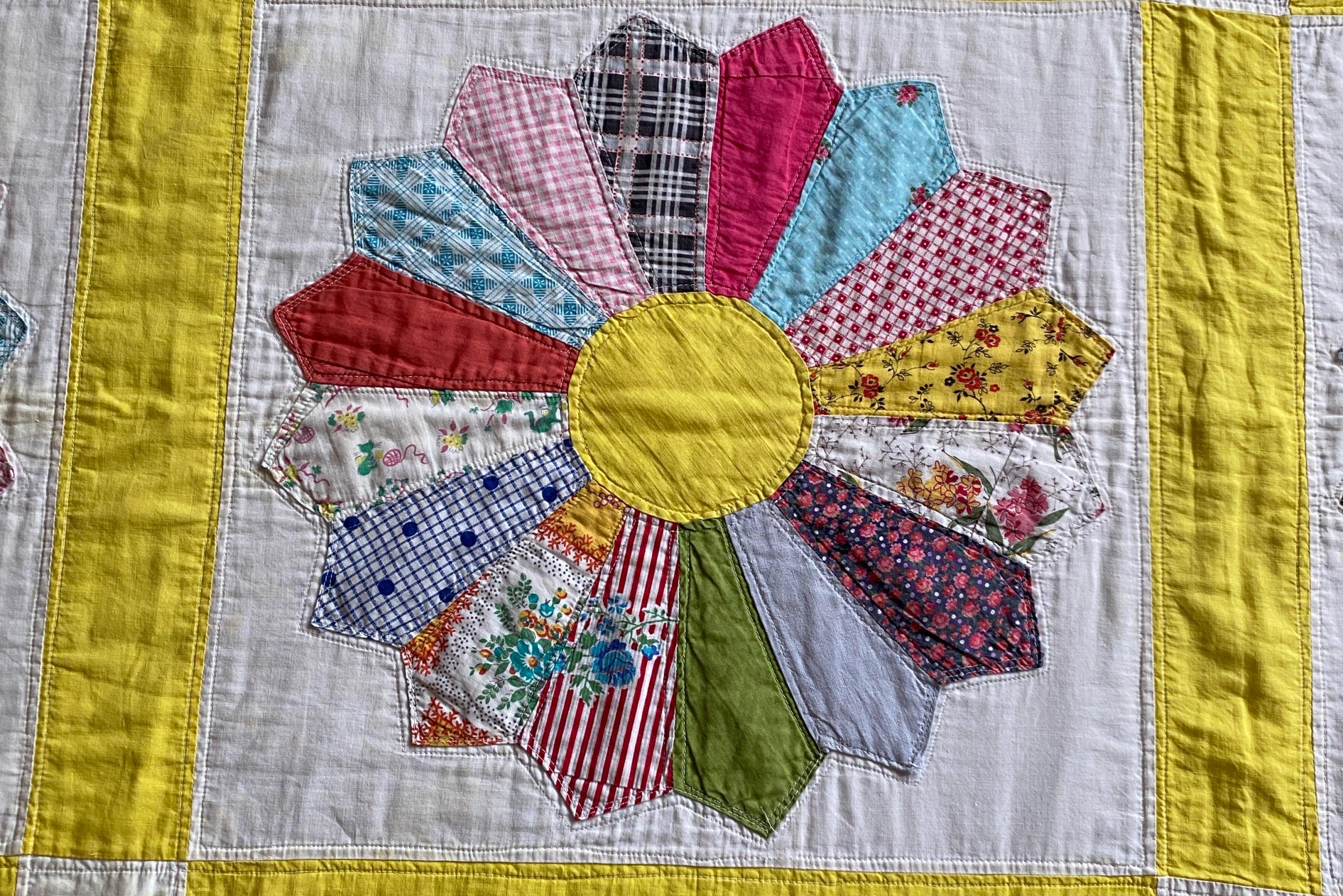 Dresden Plate quilt
