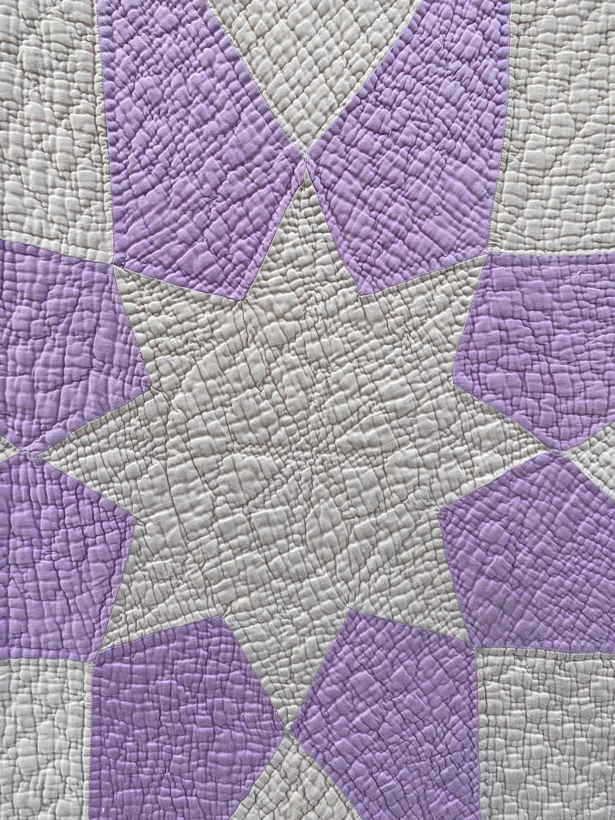 Circular quilted design