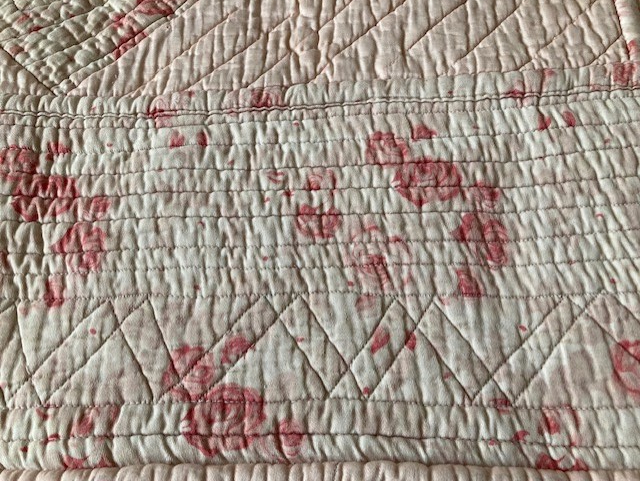 Beryl's quilt detail