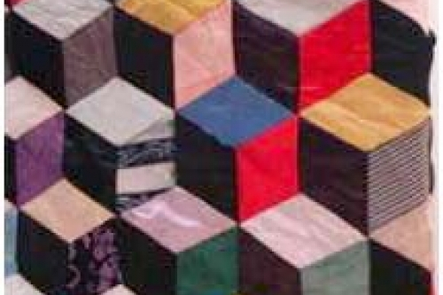 multi coloured tumbling blocks