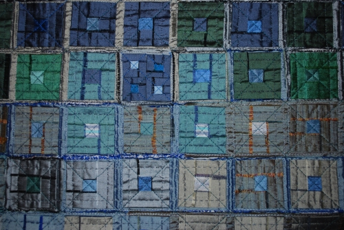 blocks in blues and greys