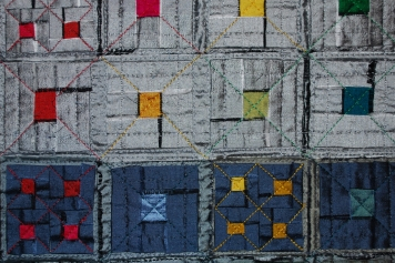 blocks in greys and blues