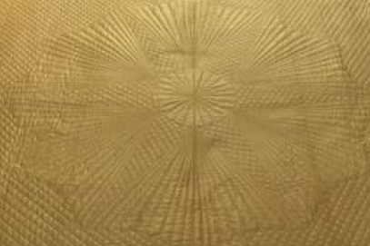 Gold quilt detail