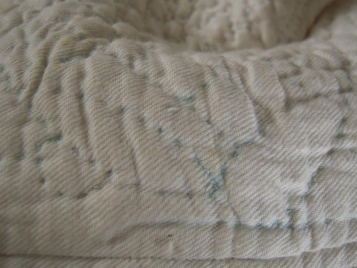 White twill quilt backing