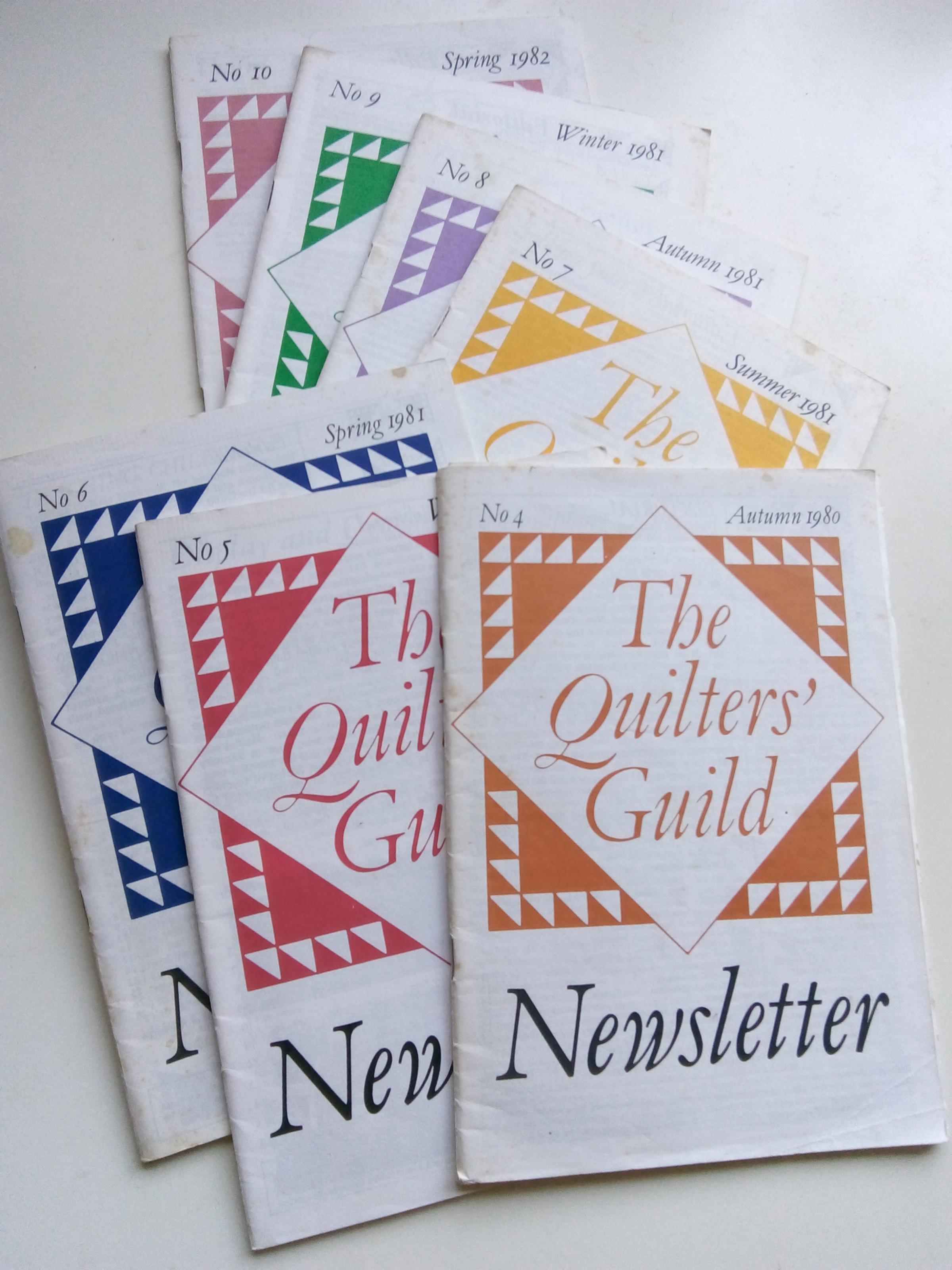 Quilters Guild newsletters