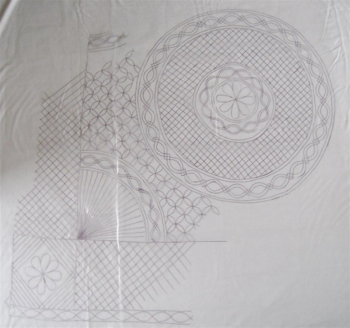 Traced pattern