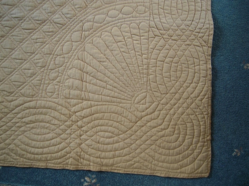 Cream reverse showing corner fan