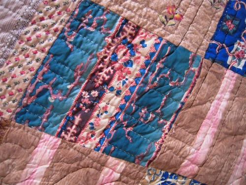 Bues and browns patches