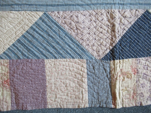 Blues and creams border