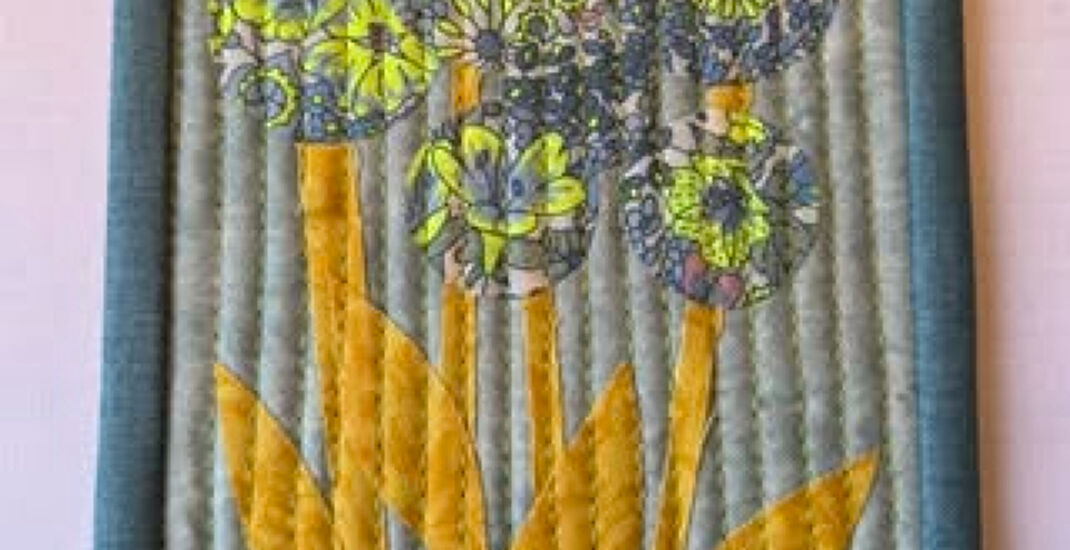 Spring postcard created by Jane Neal as part of the Spring Postcard Swap 2025