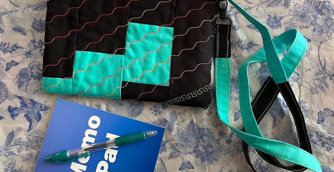 Small bag created by Pauline Warwick