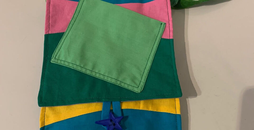 Small bag created by Jenny Chippindall